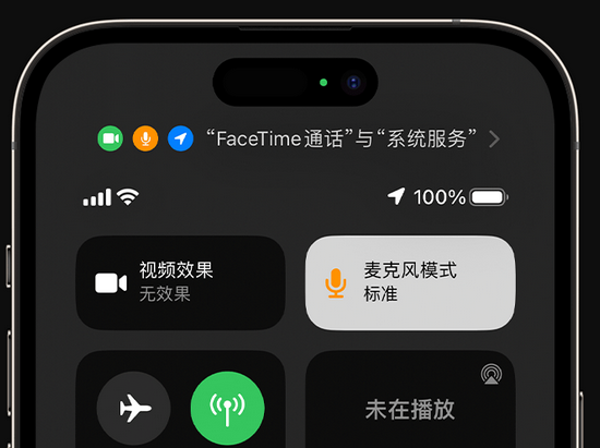 佳县苹果授权维修网点分享iPhone在通话时让你的声音更清晰 