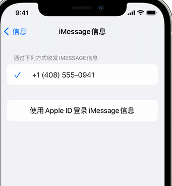 佳县apple维修iPhone上无法正常发送iMessage信息 